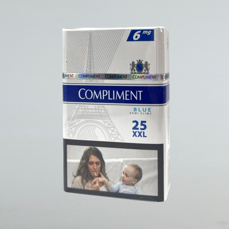 Сигареты Compliment Demi Blue 25 (Комплимент Деми Синие 25)