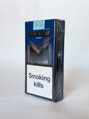 Сигарети Marshall KS Blue 100mm (Маршал КС Синій 100мм) м'яка пачка