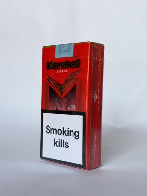 Сигарети Marshall KS Red 100 mm (Маршал КС Червоний 100 мм) м'яка пачка