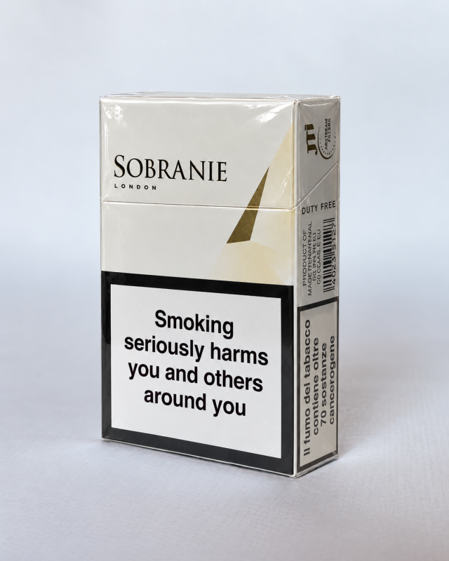 Сигарети Sobranie KS Gold (Собраніє КС Голд) Турбофільтр